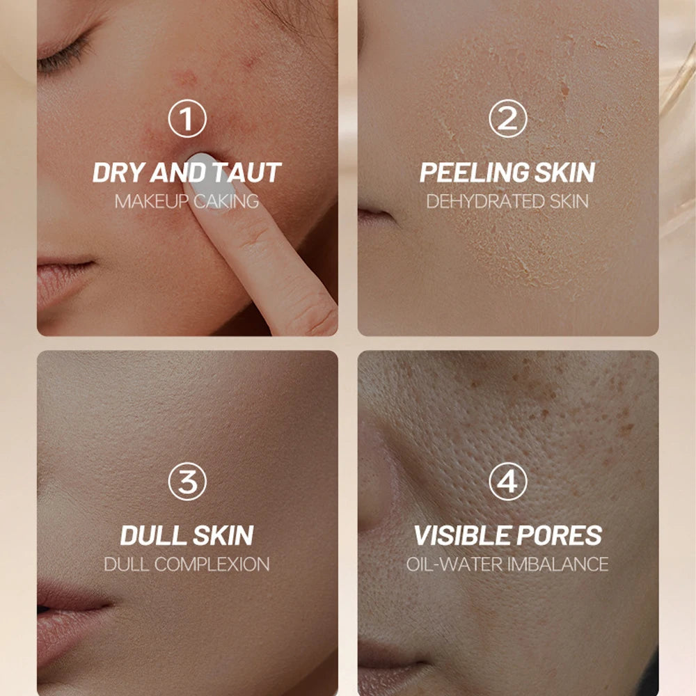 10ml Face Salmon PDRN Renew Skin Booster Barrier Repair Ampoule Essence Set Hydrating Whitening Rejuvenation SkinCare