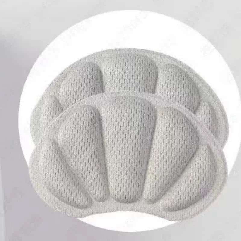 2 Pairs of Unisex Transparent Shell Silicone Heel and Sole Protectors, Comfortable and Stylish Insoles, Heel Stickers, Shoe Accessories