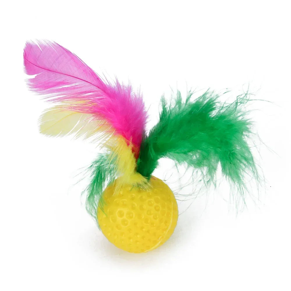Kitten Toys Variety Pack-Pet Things for Cat Toy Combination Set Toy Funny Cat Stick Sisal Mouse Bell Ball Cat Supplies 21 Piece CB DROPSHIPPING