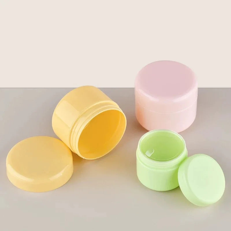 20/30/50/100g Multi-color Cream Bottle Cream Box Sample Bottle Lotion Cosmetic Container Refillable Bottles Empty Makeup Jar