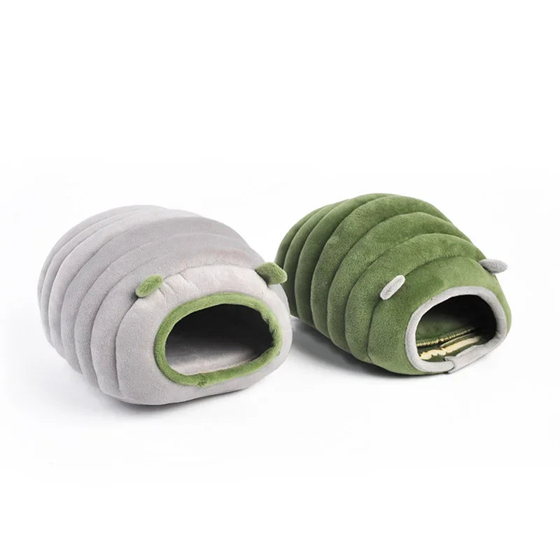 Hamster House Guinea Pig Cage Hamster Cotton House Small Animal Nest Winter Warm Pet Bed For Rodent/Guinea Pig/Rat/Hedgehog CB DROPSHIPPING