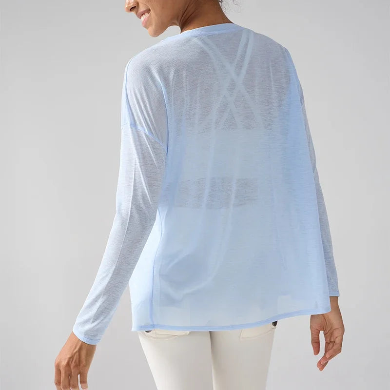 Women's Fitness Sports T-shirt Summer Loose Short Sleeve Quick Drying Gym Running Top Female Leisure Clothing👚 CB DROPSHIPPING