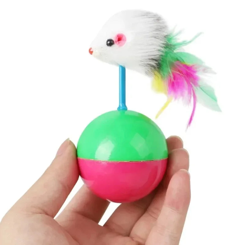 New cat toys set Mouse not tumbler fun teasing cats and dogs self high toys pet supplies set of toys teasing cat toys CB DROPSHIPPING