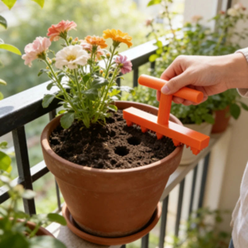 Garden Hole Seeder for Home Vegetable and Flower Seedling Planting, Balcony Garden Seedling Sowing Tool