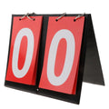 Sporting Goods 2 Digit Portable Table Top Scoreboard Indoor Outdoor Easy-Flip Basketball Football Basketball Scoreboard