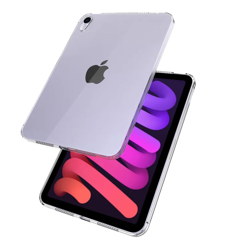 For iPad Mini (A17 Pro) Case Ultra Thin Transparent Protective Case for A2993 A2995 A2996 Soft Silicone Cover for 8.3 2024 Funda CB DROPSHIPPING