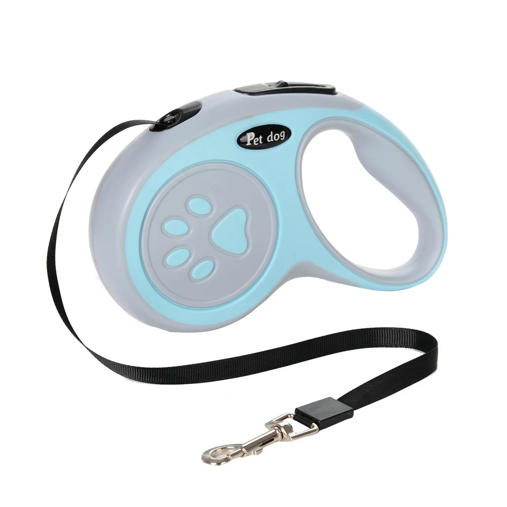 Retractable Dog Leash 3M/5M Pet Walking Lead One-Button Lock Non-Slip Handle for Small Dogs Cats Training Hiking Puppy Supplies CB DROPSHIPPING