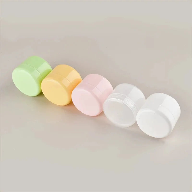 20/30/50/100g Multi-color Cream Bottle Cream Box Sample Bottle Lotion Cosmetic Container Refillable Bottles Empty Makeup Jar