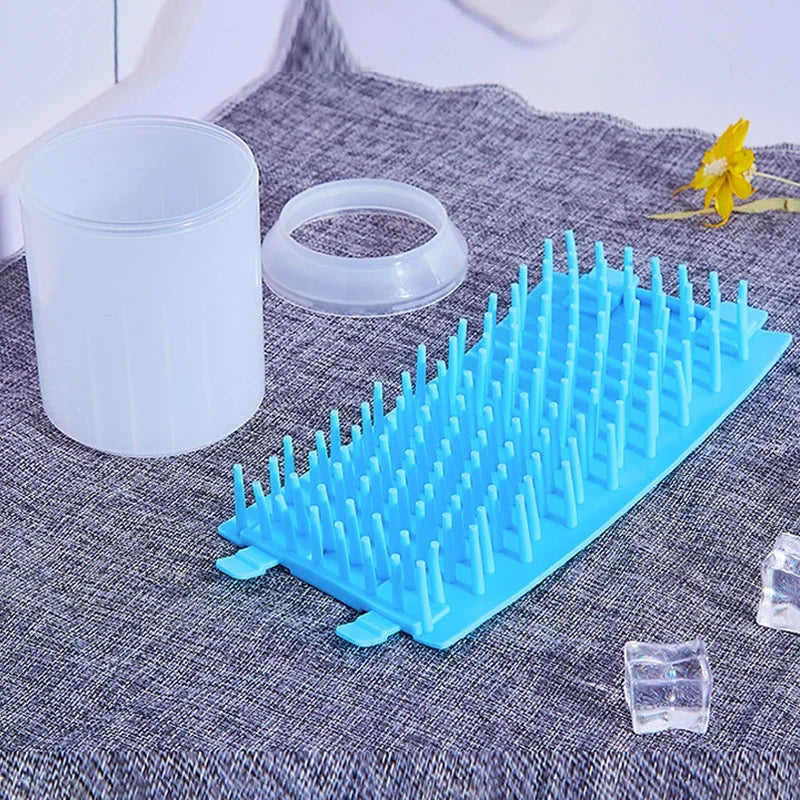 Pet Paw Cleaner Soft Silicone Material Pet Foot Wash Cup Cat and Dog Foot Cleaner Portable Massage Pet Paw Cleaning Supplies CB DROPSHIPPING