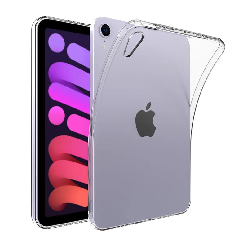 For iPad Mini (A17 Pro) Case Ultra Thin Transparent Protective Case for A2993 A2995 A2996 Soft Silicone Cover for 8.3 2024 Funda CB DROPSHIPPING