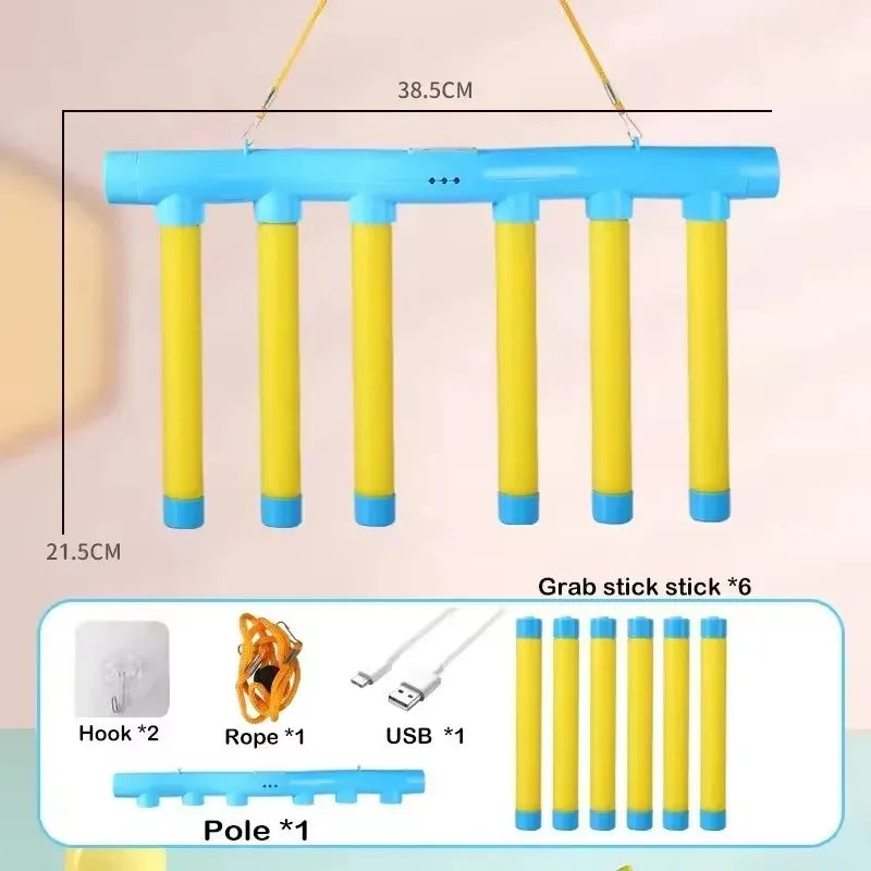 Reflex Game Challenge Catching Sticks Game Drop Catch Win Reaction Training Toy Speed Adjustable Parent-Child Interactive Sport CB DROPSHIPPING