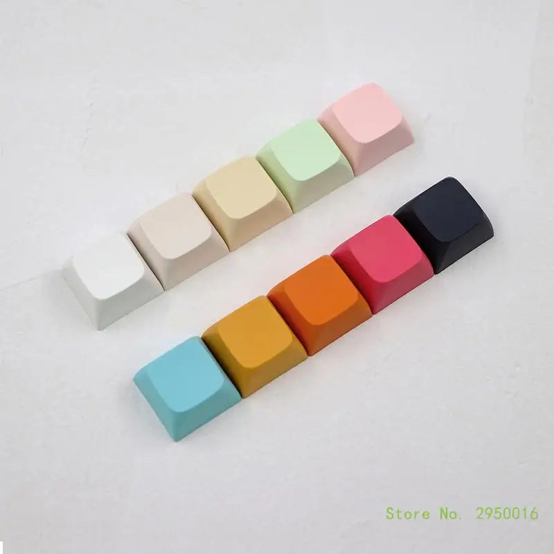 20 Pieces PBT Not Engraving Blank Keycap XDA Height 1U Dyeing Sublimation for Key Caps for Cherry Mx Switches CB DROPSHIPPING