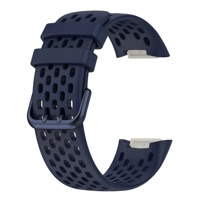 Breathable Silicone Strap For Fitbit Charge 5 6 correa Sport Replacement  Wristband For Fitbit Charge6 5 Watch Bracelet Correa