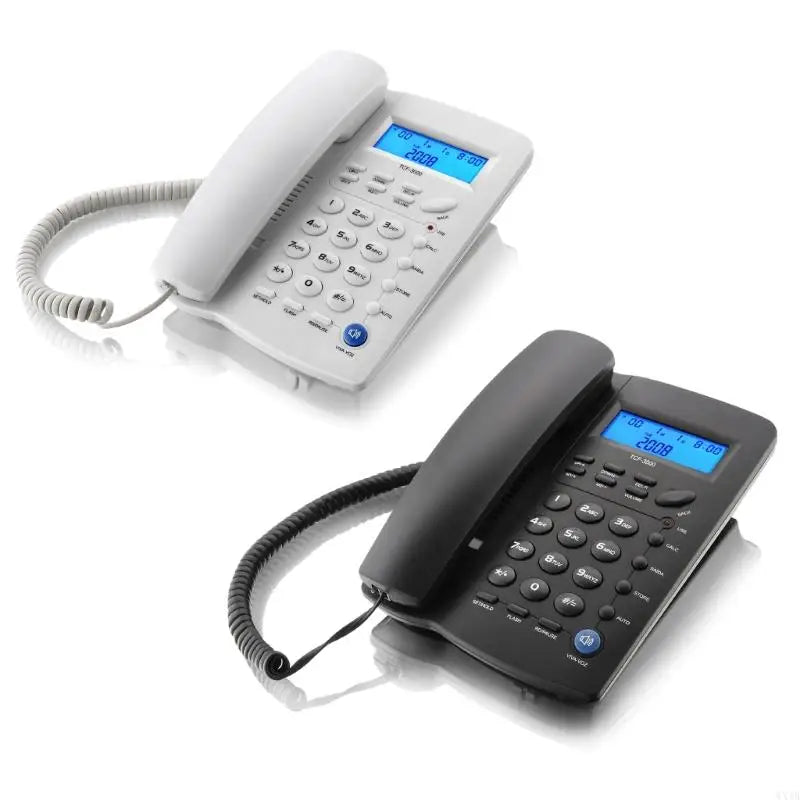 Corded Landline Telephone Desk House Phones with Large Buttons Phone TCF3000 CB DROPSHIPPING