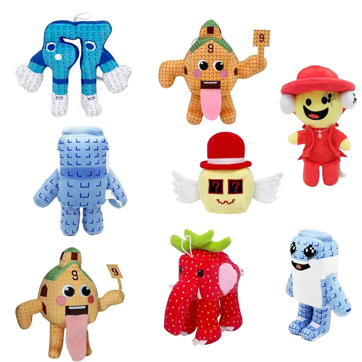 New 2016 Blue Plush Toy STEAL a BRAINROT Cute House Doll Soft Toys for Kids Game Surrounding Birthday Gifts CB DROPSHIPPING