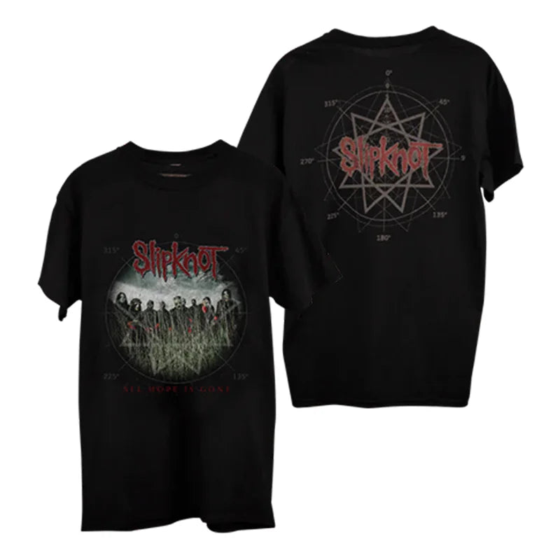 Devil's Face Slipknot Band T-Shirt 100% Cotton Graphic Tee Men Women Summer Streetwear Top