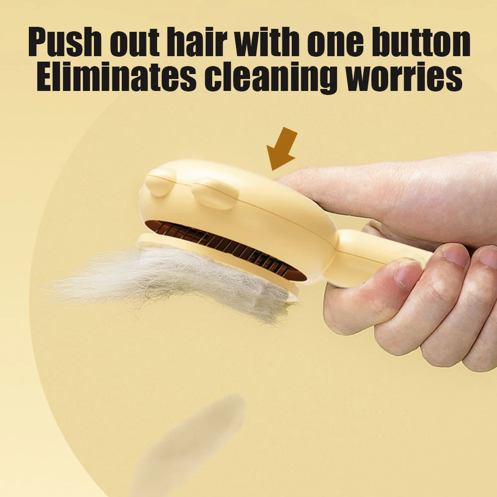 Self Cleaning Slicker Brush for Dog Cat Pet Comb Remover Undercoat Tangled Hair Massages Particle Cat Combs Improves Circulation CB DROPSHIPPING