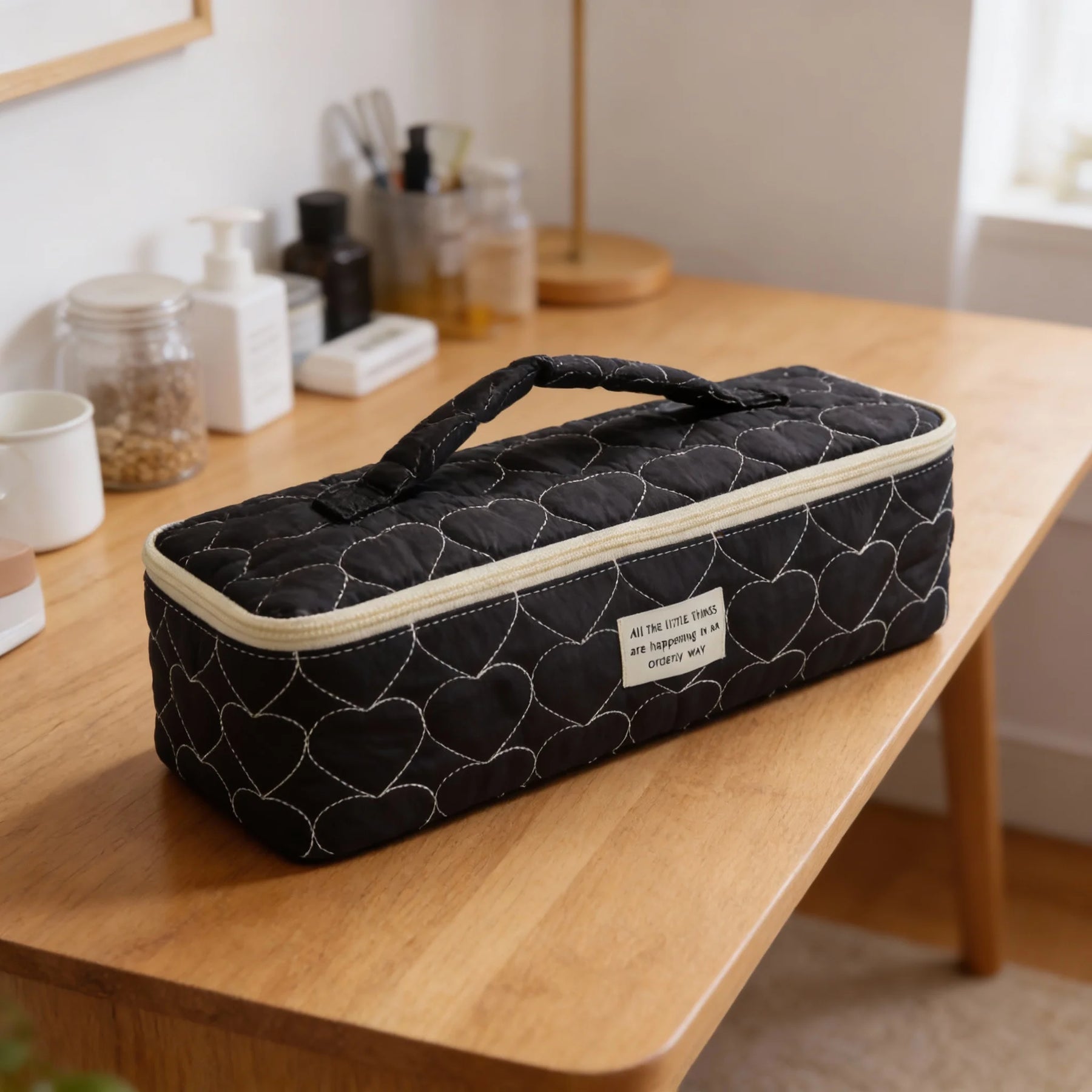 Fashion Large Capacity Hair Dryer Storage Bag Portable Cosmetic Bag Women Makeup Case Toiletry Bag Travel Organizer CB DROPSHIPPING