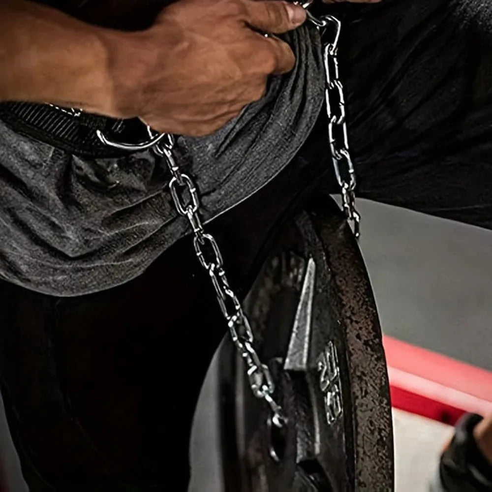 Fitness Dip Belt for Weight Lifting, Pullup, Squats & Dips - Gym Weight Belt for Strength Training Workout & Weightlifting CB DROPSHIPPING