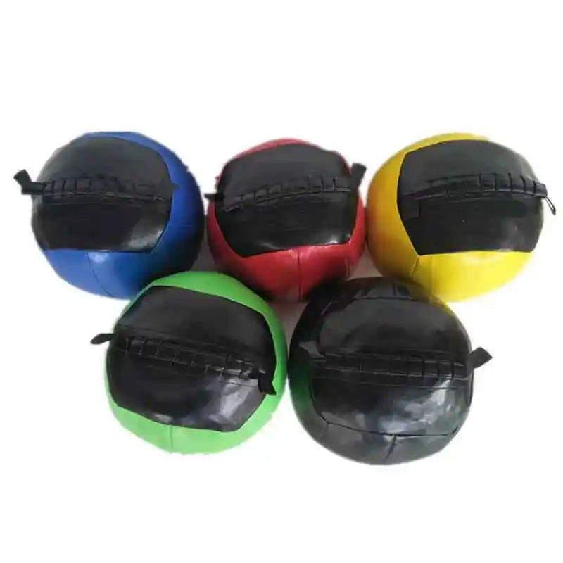 Medicine Ball Fitness Wall Ball Weight Ball Environmental Protection Empty Soft Medicine Ball Binaural Yoga Boxing Home Gravity CB DROPSHIPPING