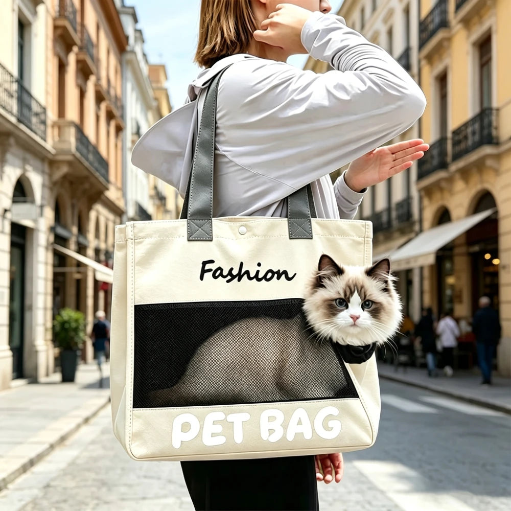 Pet Cat Carrier Bag Outdoor Travel Backpack for Cats Small Dogs Breathable Cat Carrying Bag Pet Supplies Outdoor Travel Camping CB DROPSHIPPING