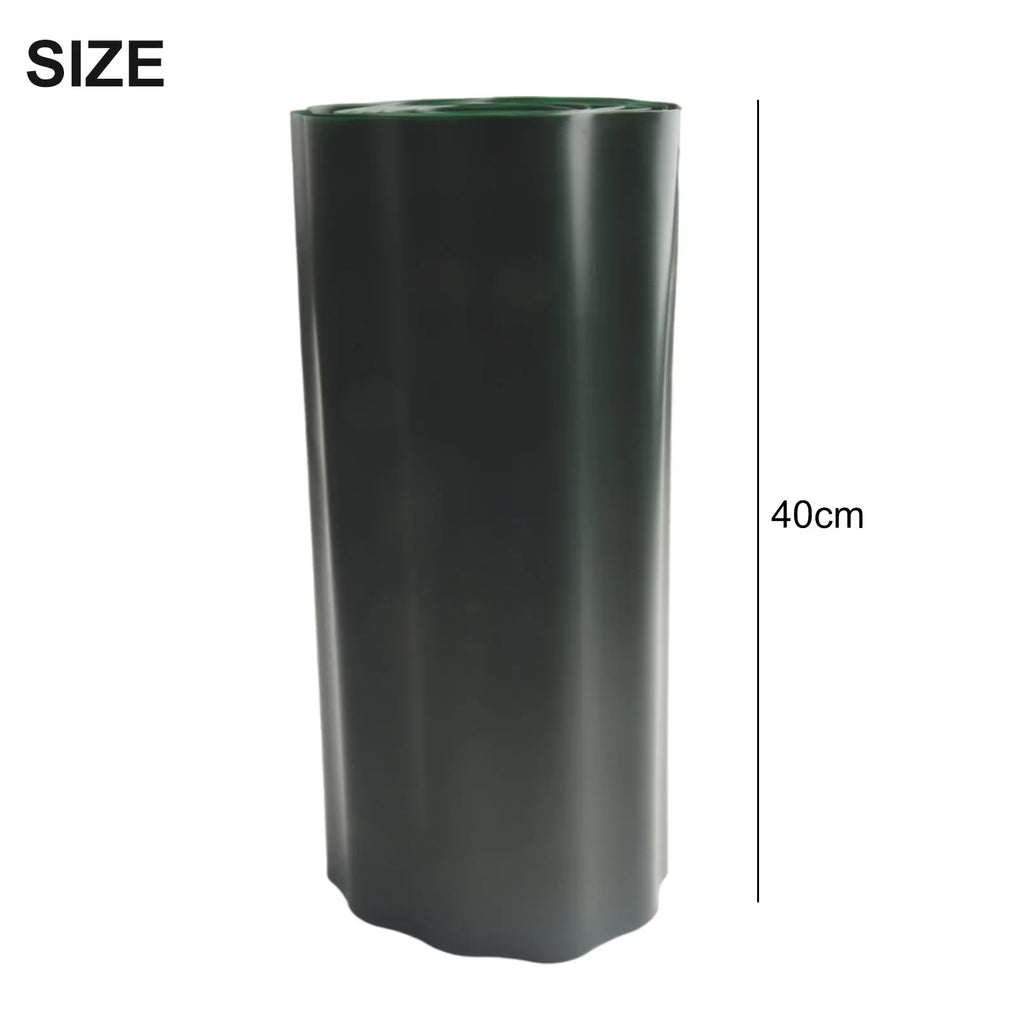 30/40cm Garden Grass Lawn Edge Border Fence Path DIY Flexible Lawn Fence Outdoor Landscape Garden Decor Plastic Garden Decor