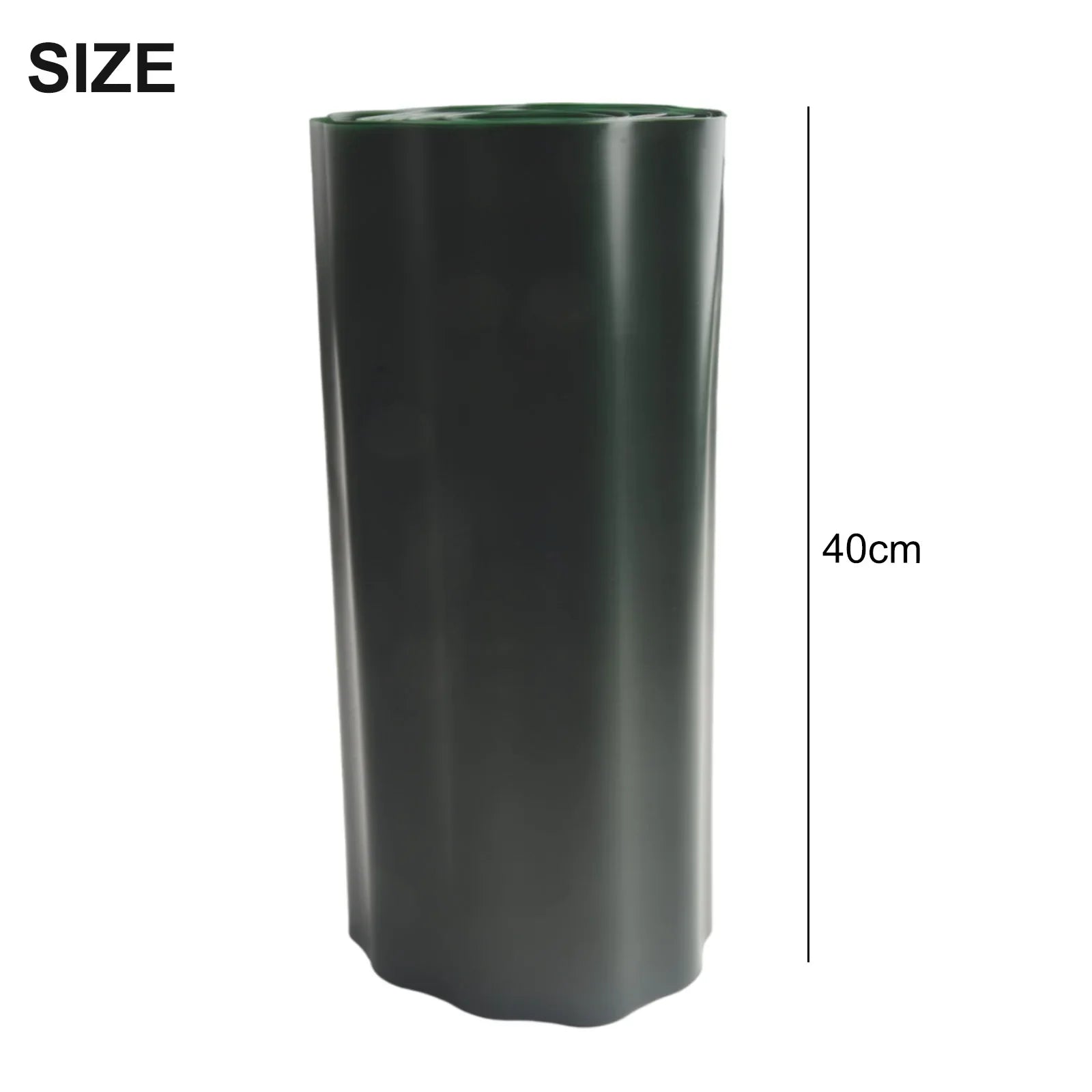 30/40cm Garden Grass Lawn Edge Border Fence Path DIY Flexible Lawn Fence Outdoor Landscape Garden Decor Plastic Garden Decor