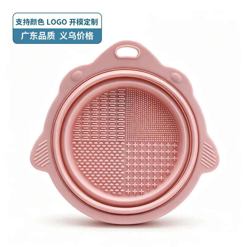 Makeup Brush Cleaner Bowl Set Gentle Clean No Hurt Bristles Wet Dry Powder Puff Cleaning Beauty Tools CB DROPSHIPPING