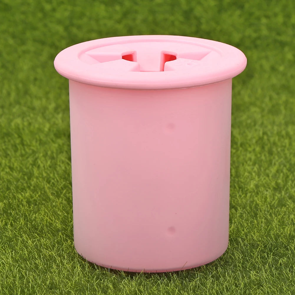 Portable Dog Cat Dirty Paw Cleaner Cup Pet Puppy Kitten Soft Feet Washer Bucket CB DROPSHIPPING