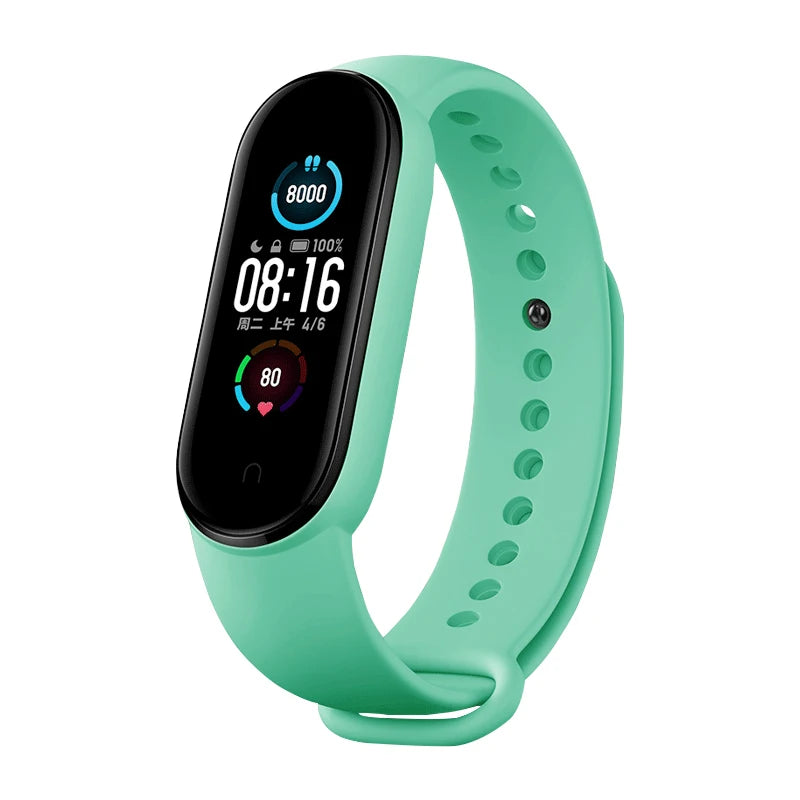 Watchbands for Xiaomi Mi Band 7 bracelet silicone wrist Miband 5 6 NFC Replacement pulsera Sport correa mi band 7 6 3 4 5 strap