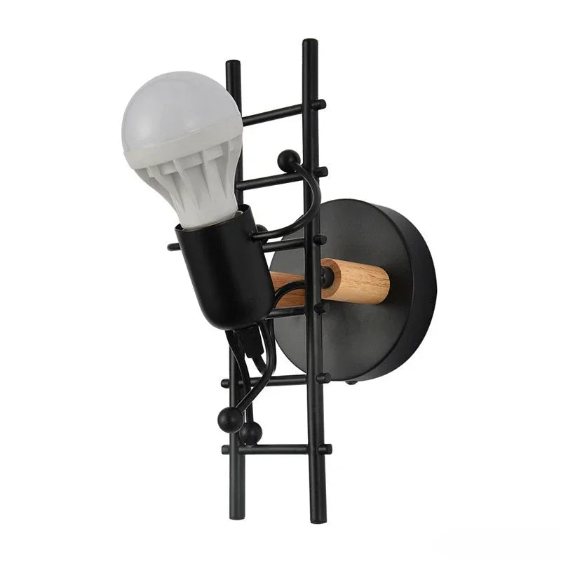 Creative Personality Living Room Bedroom Bedside Lamp Balcony Corridor Corridor Wall Lamp Art Children's Room Wall Lamp