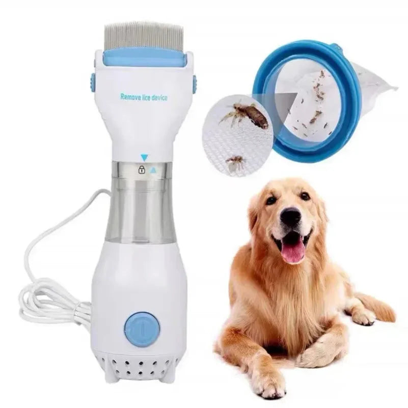 Pet Electric Lice Grabber Comb Multifunctional Physical Flea Removal Killer Brush for Cats Dogs Hair Cleaner Lice Remover Comb CB DROPSHIPPING