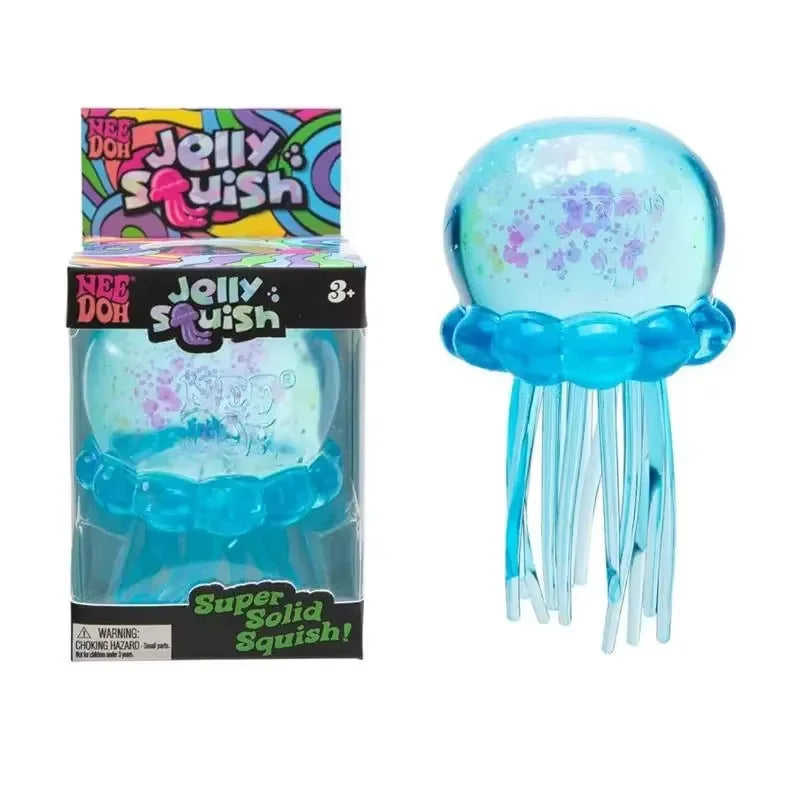 Explosions Crystal Jellyfish Squeeze TPR Soft Rubber Squeeze Slow Rebound Decompression Toy Children Decompression Artifact CB DROPSHIPPING