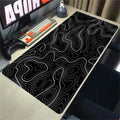 Topographic Mousepad Strata Liquid Mouse Pad Black 500x1000 Mat Gamer 900x400 Extended Pad Custom Mauseped Rubber Office Carpet