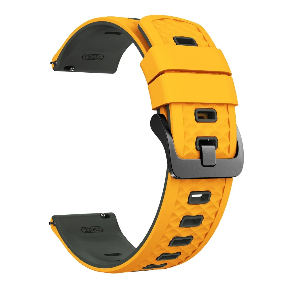 22mm Sport Slicone Strap For OnePlus Watch 3 2 2R 46mm Soft Bracelet For OPPO Watch X X2 4 Pro/Mi Watch 2 Pro S4 S3 S1 Watchband CB DROPSHIPPING