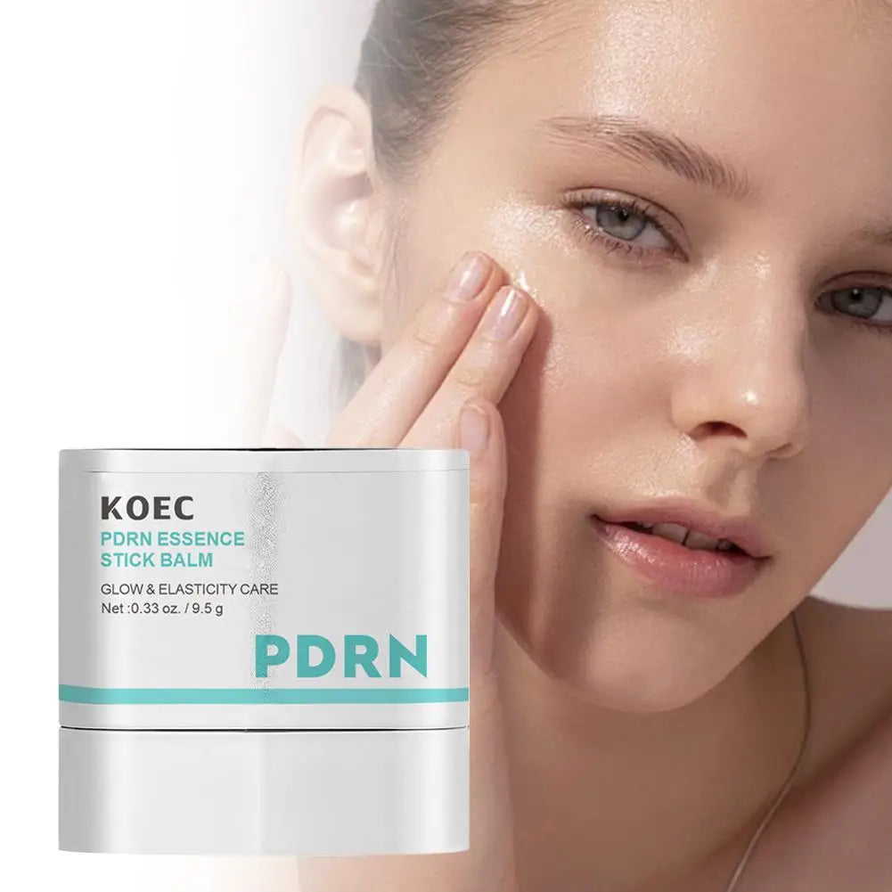 Korean Portable Skincare Stick Glow & Elasticity Care Cosmetics PDRN Essence Stick Balm Collagen & Ceramide Peptide Repair Cream