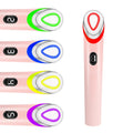 NEW Booster Pro Led Facial Light Therapy 7 Colors Eye Beauty Wand Red Light Eye Massager for Skincare & Blue Rejuvenation Tool