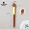Soft Saibikoho Goat Hair Makeup Brush 1PC Shoushoulang High-end Hand Crafted Blush Contour Brush Rosewood Handle Makeup Brush