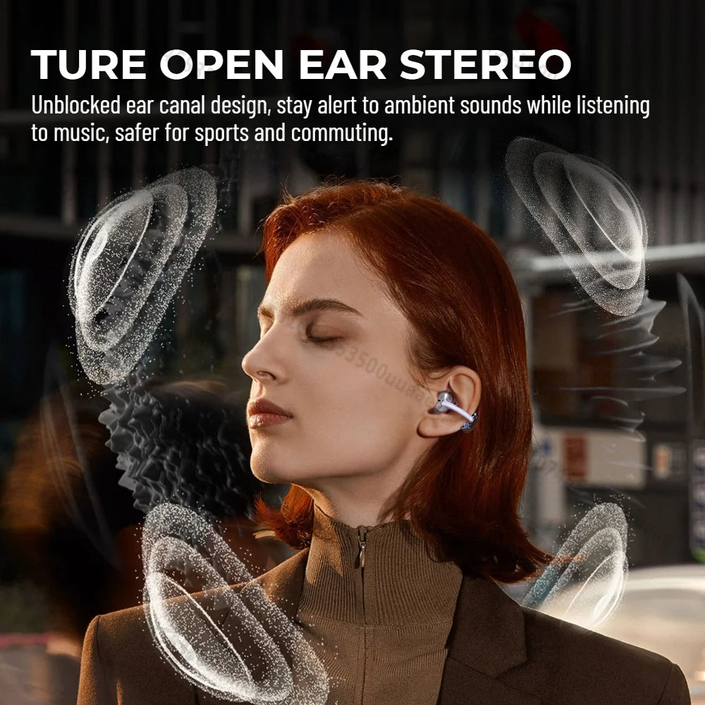 Monster AirClip AC235 AI Translator Ear Clip Earbuds HiFi Stereo Bluetooth 6.0 Headphone TWS Wireless Sport Earphone with APP CB DROPSHIPPING