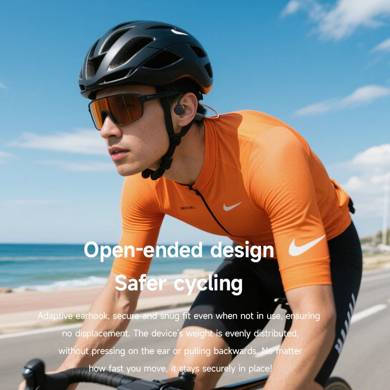 OnePlus Bone Conduction Headset Sport Headphone IPX8 Waterproof Bluetooth 5.4 Wireless Earphone Hands-free With Mic for Exercise CB DROPSHIPPING