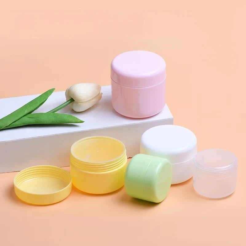 20/30/50/100g Multi-color Cream Bottle Cream Box Sample Bottle Lotion Cosmetic Container Refillable Bottles Empty Makeup Jar