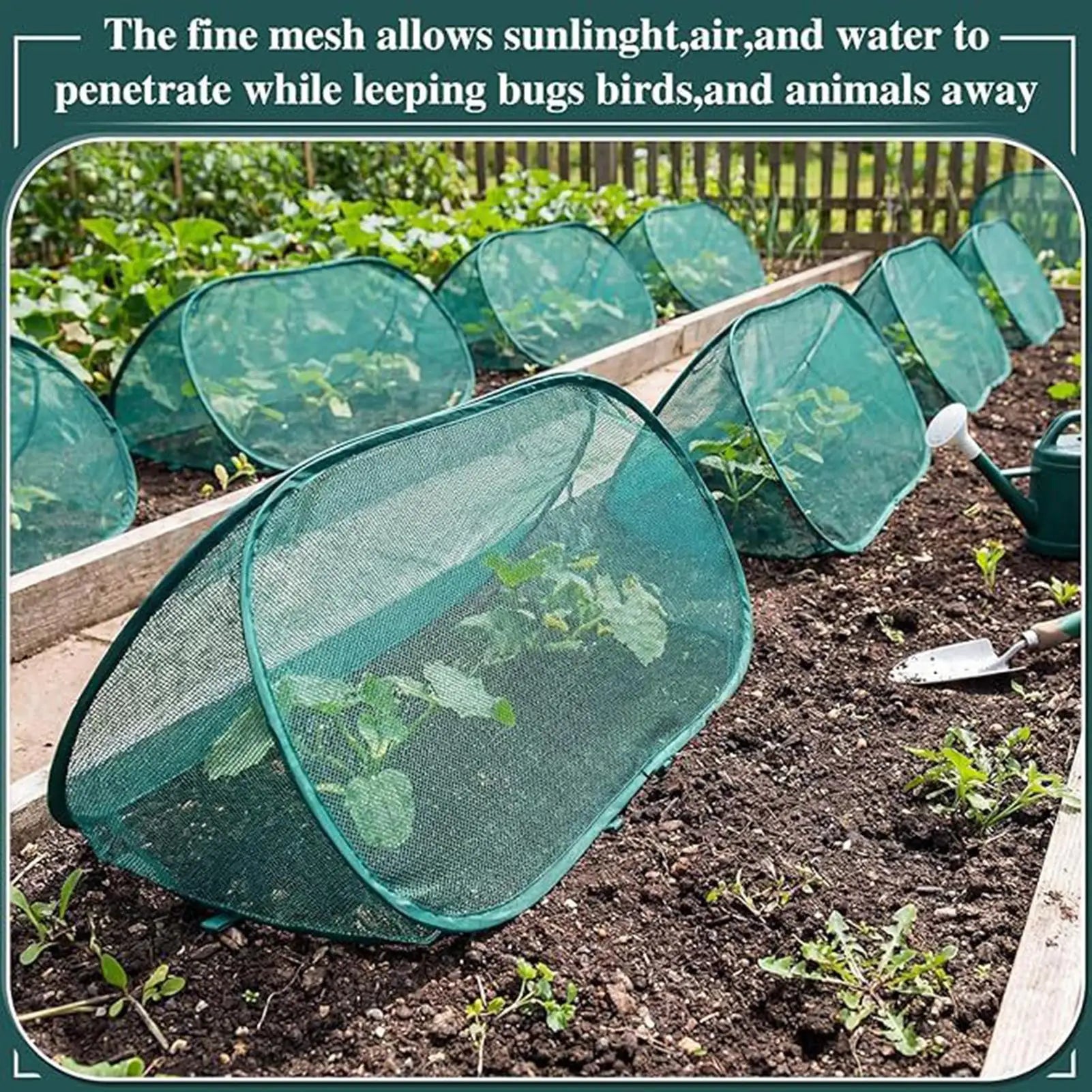 Garden Mesh Plant Cover Seedlings Large Vegetable Supplies Indoor Gardening Greenhouse Accessories Plants Covers Products