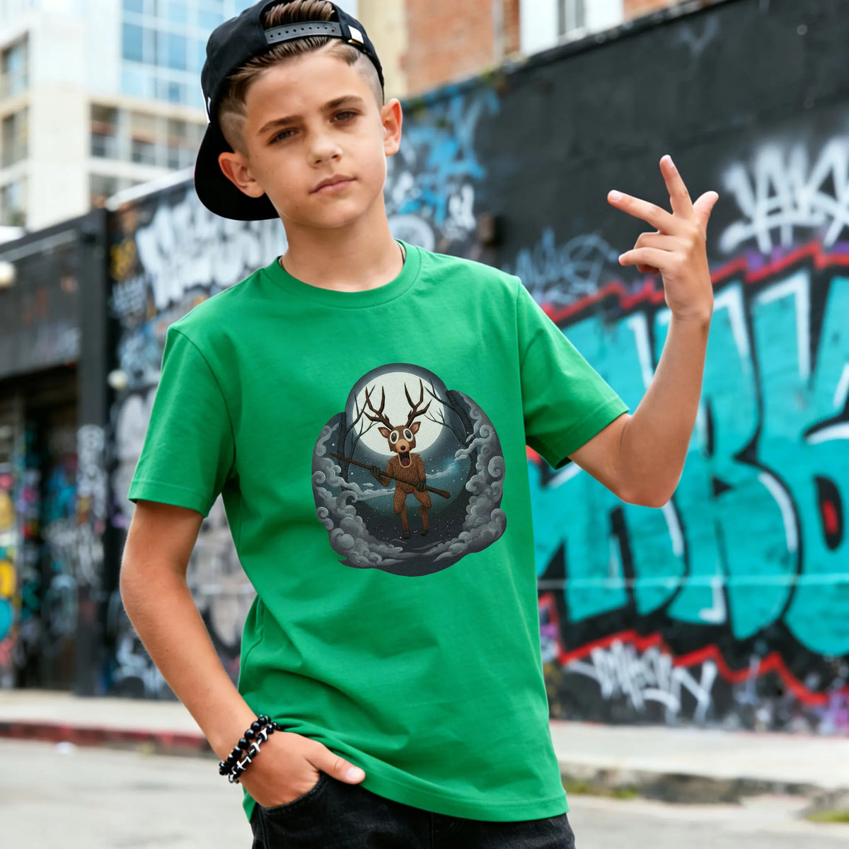 99 Nights in The Forest Inspired Deer Game Tee Perfect for Nature Lovers Birthday Gifts Fun Cute Cartoon Deer Kids T-Shirt Tops CB DROPSHIPPING