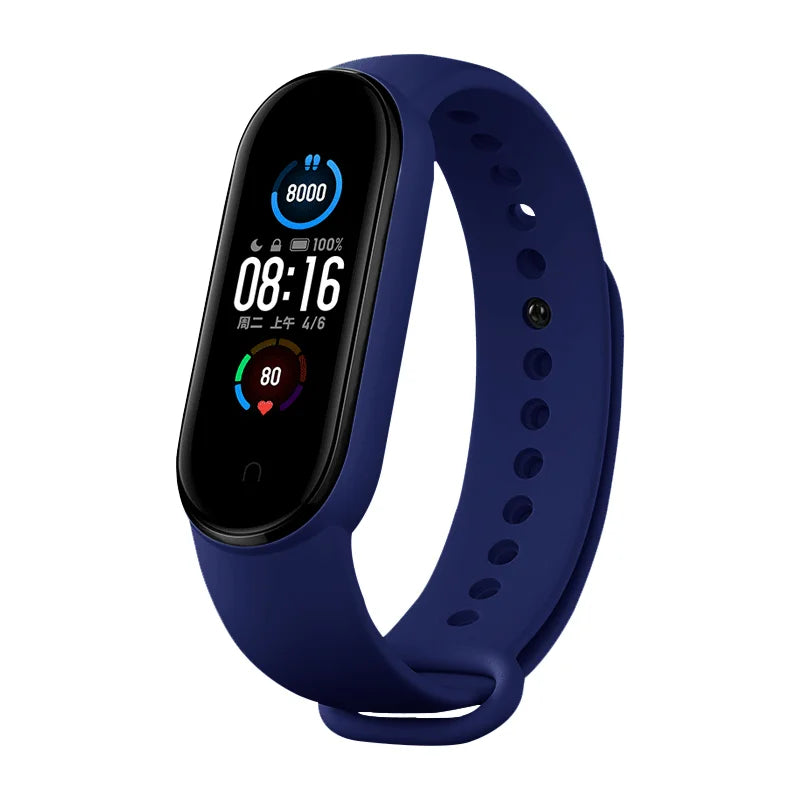 Watchbands for Xiaomi Mi Band 7 bracelet silicone wrist Miband 5 6 NFC Replacement pulsera Sport correa mi band 7 6 3 4 5 strap