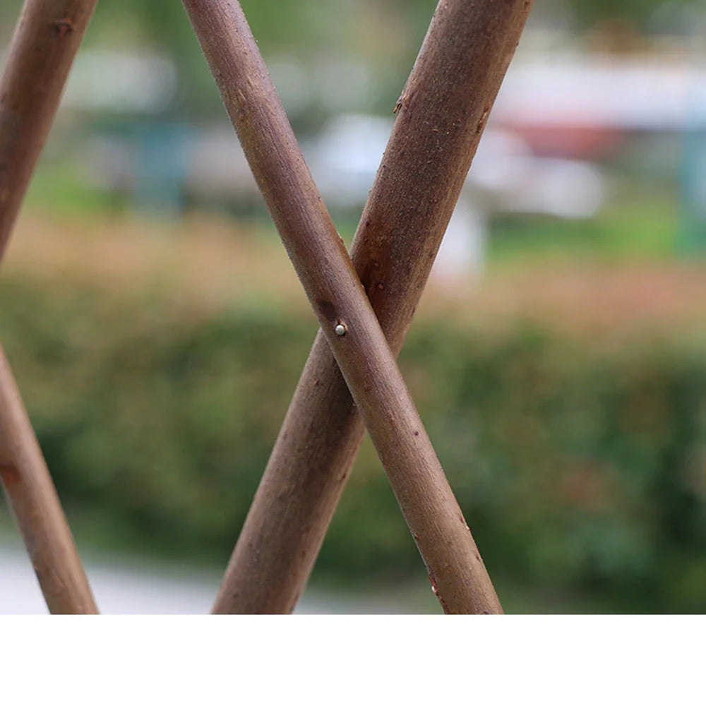 Garden Brise Vue Jardin 40cm Wooden Garden Trellis Expanding Divider Climbing Plants Fence Screen Fences For Garden Vallas