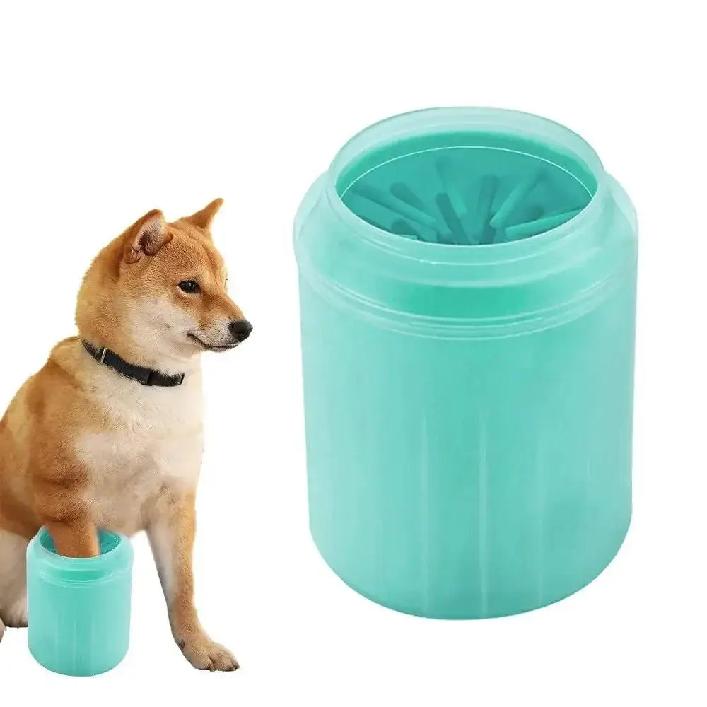 Pet Paw Cleaner Soft Silicone Foot Cleaning Brush Portable Pet Dogs Towel Foot Washer Cleaning Bucket Clean Brush Washing Cup CB DROPSHIPPING