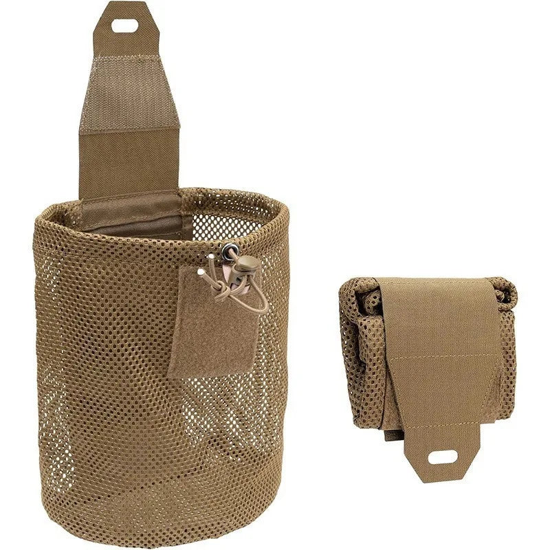 Nylon New Roll-Up Mesh Dump Pouch Magazine Storage Mini Foldable Net Pocket EDC Tactical Outdoor Sport Camping Hunting CB DROPSHIPPING