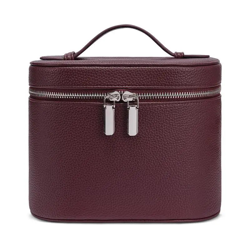 Large Capacity PU Leather Makeup Bag Portable Makeup Box For Women Girls Travel Toiletry Cosmetic Organizer CB DROPSHIPPING