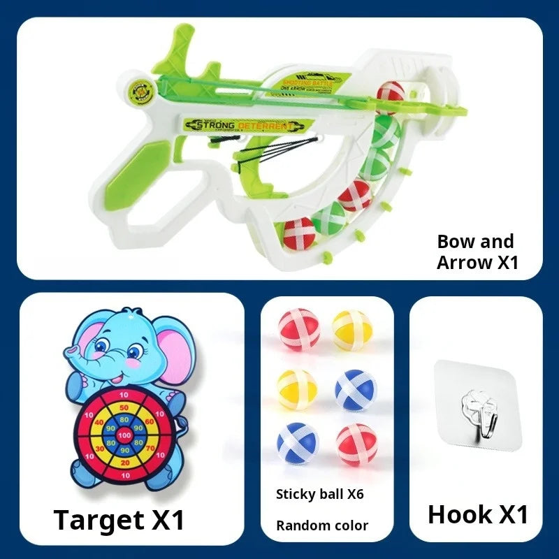 Montessori Throw Sport Slingshot Target Sticky Ball Dartboard Basketball Board Games Educational Outdoor Game Toy CB DROPSHIPPING