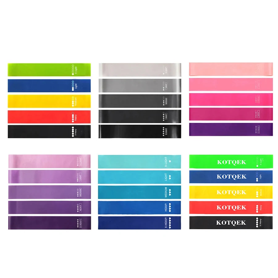 Fitness Elastic Resistance Bands Home Pilates Gym yoga resistance Bands Stretching Training Crossfit Sport Workout Equipment CB DROPSHIPPING